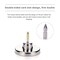 Button pins for Jeans, No Sew and No Tools Instant Jean Button Pins for Pants,4 Sets Replacement Buttons, Simple Installation, Reusable and Adjustable